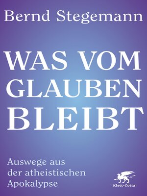 cover image of Was vom Glauben bleibt